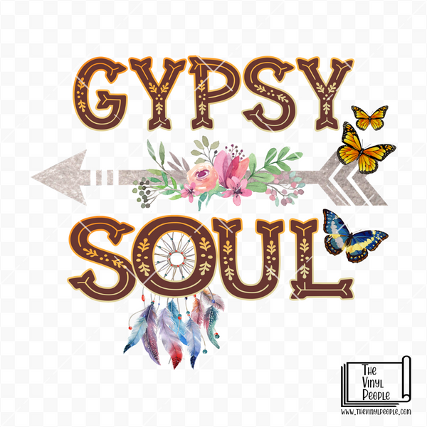 Gypsy Soul Vinyl Decal