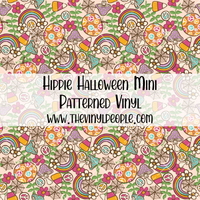 Hippie Halloween Patterned Vinyl