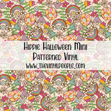 Hippie Halloween Patterned Vinyl
