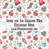 Home for the Holidays Patterned Vinyl