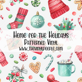 Home for the Holidays Patterned Vinyl