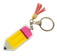 Acrylic Pencil Keychain