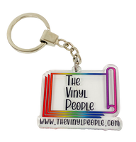 Acrylic The Vinyl People Keychain