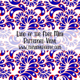 Land of the Free Patterned Vinyl