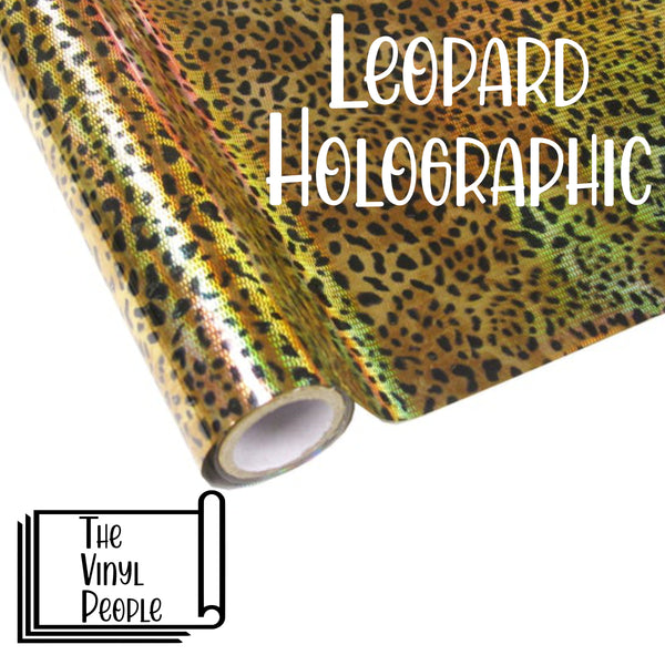 Leopard Holographic Foil