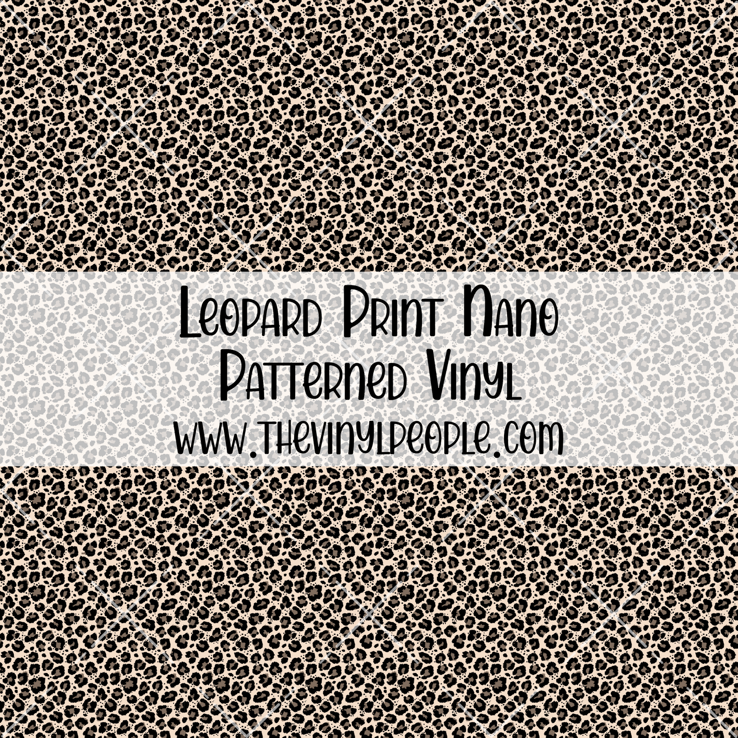 Leopard Print Patterned Vinyl