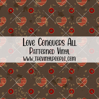 Love Conquers All Patterned Vinyl