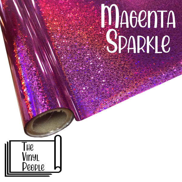 Magenta Sparkle Foil