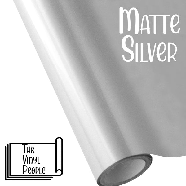 Matte Silver Foil TheVinylPeople