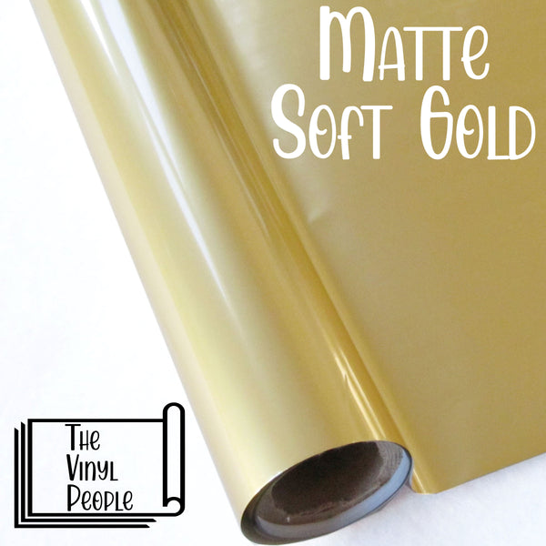 Matte Soft Gold Foil