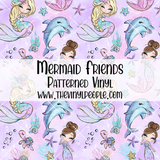 Mermaid Friends Patterned Vinyl