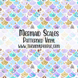 Mermaid Scales Patterned Vinyl