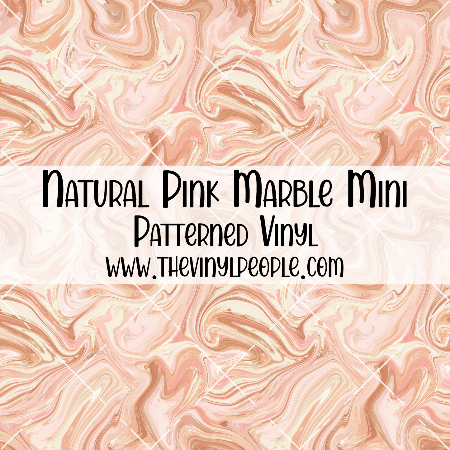 Natural Pink Marble Patterned Vinyl