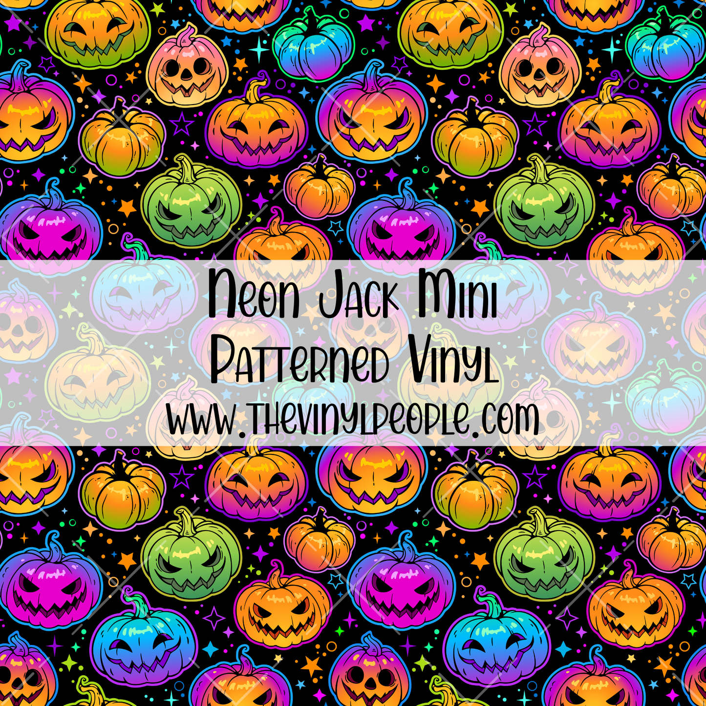 Neon Jack Patterned Vinyl