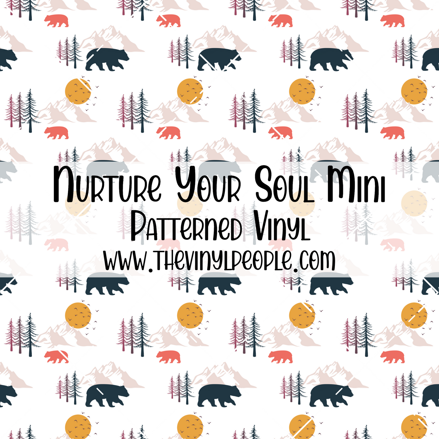 Nurture Your Soul Patterned Vinyl