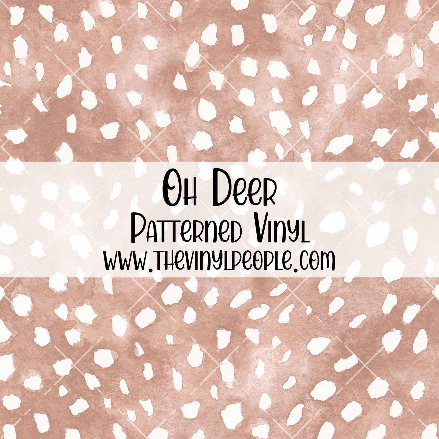 Oh Deer Patterned Vinyl