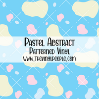 Pastel Abstract Patterned Vinyl