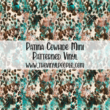 Patina Cowhide Patterned Vinyl