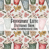 Peppermint Latte Patterned Vinyl