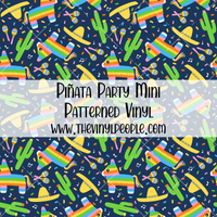 Piñata Party Patterned Vinyl