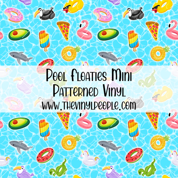 Pool Floaties Patterned Vinyl – TheVinylPeople