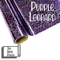 Purple Leopard Foil