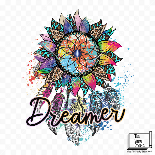 Rainbow Dreamer Dreamcatcher Vinyl Decal