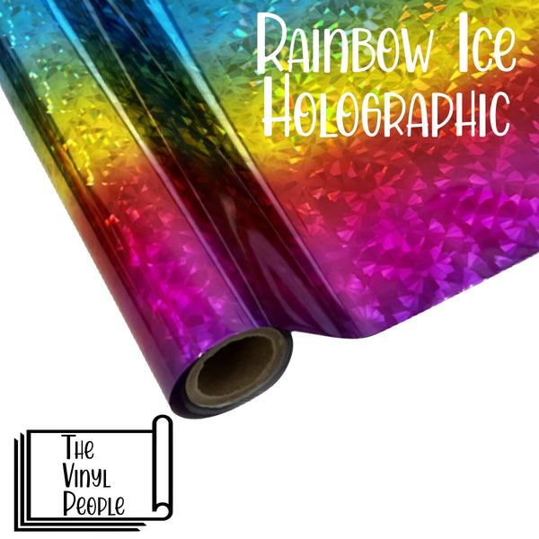 Rainbow Ice Holographic Foil