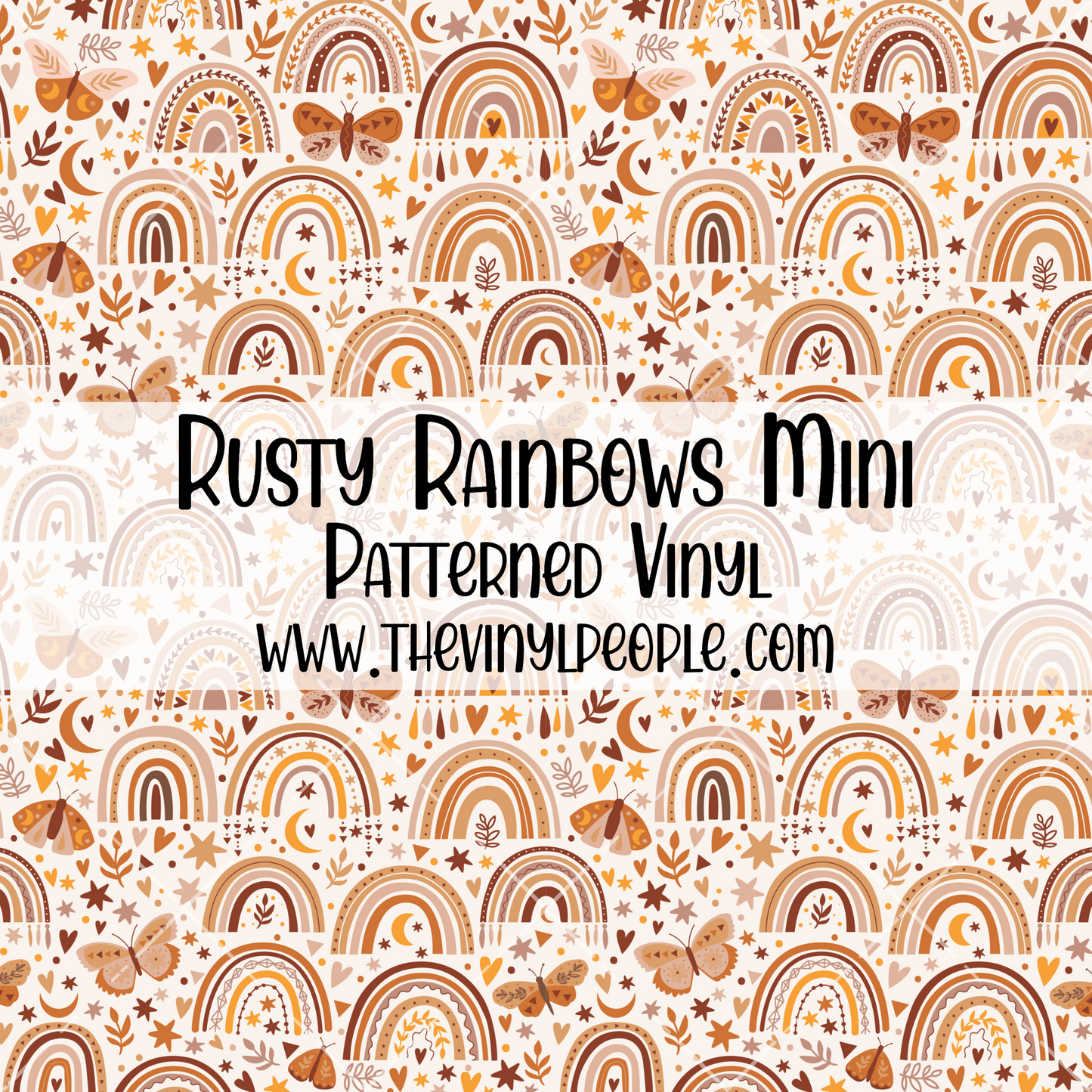 Rusty Rainbows Patterned Vinyl