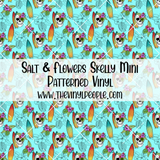 Salt & Flowers Skelly Patterned Vinyl