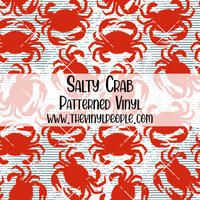 Salty Crab Patterned Vinyl