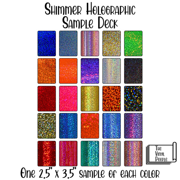 Shimmer Holographic Sample Deck