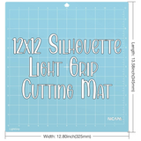 NICAPA 12x12 Silhouette Cameo Cutting Mat - LIGHT GRIP