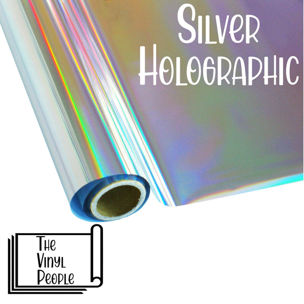 Silver Holographic Foil