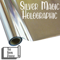 Silver Magic Holographic Foil