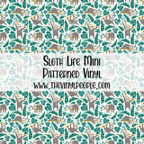 Sloth Life Patterned Vinyl