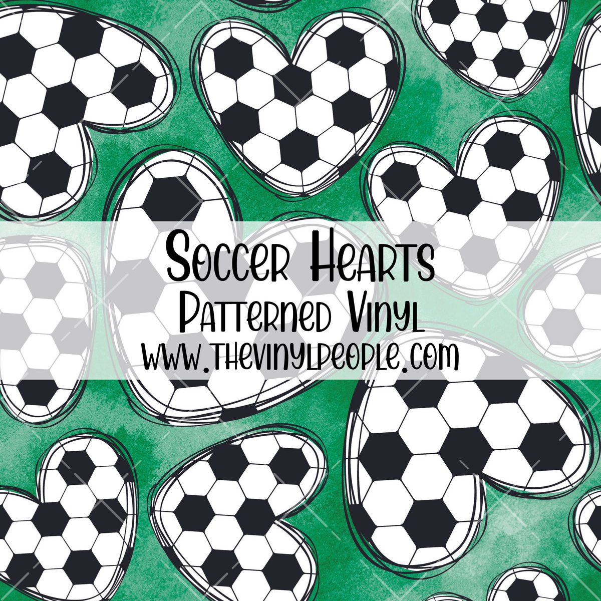 Soccer Pattern Heart Soccer Hearts Patterned Vinyl – TheVinylPeople