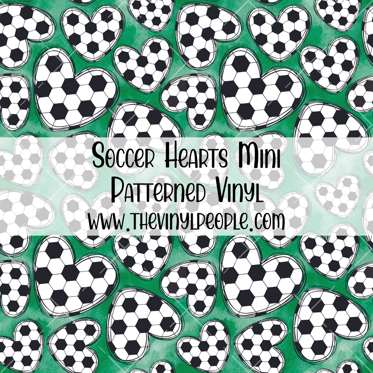 Soccer Pattern Heart Soccer Hearts Patterned Vinyl – TheVinylPeople