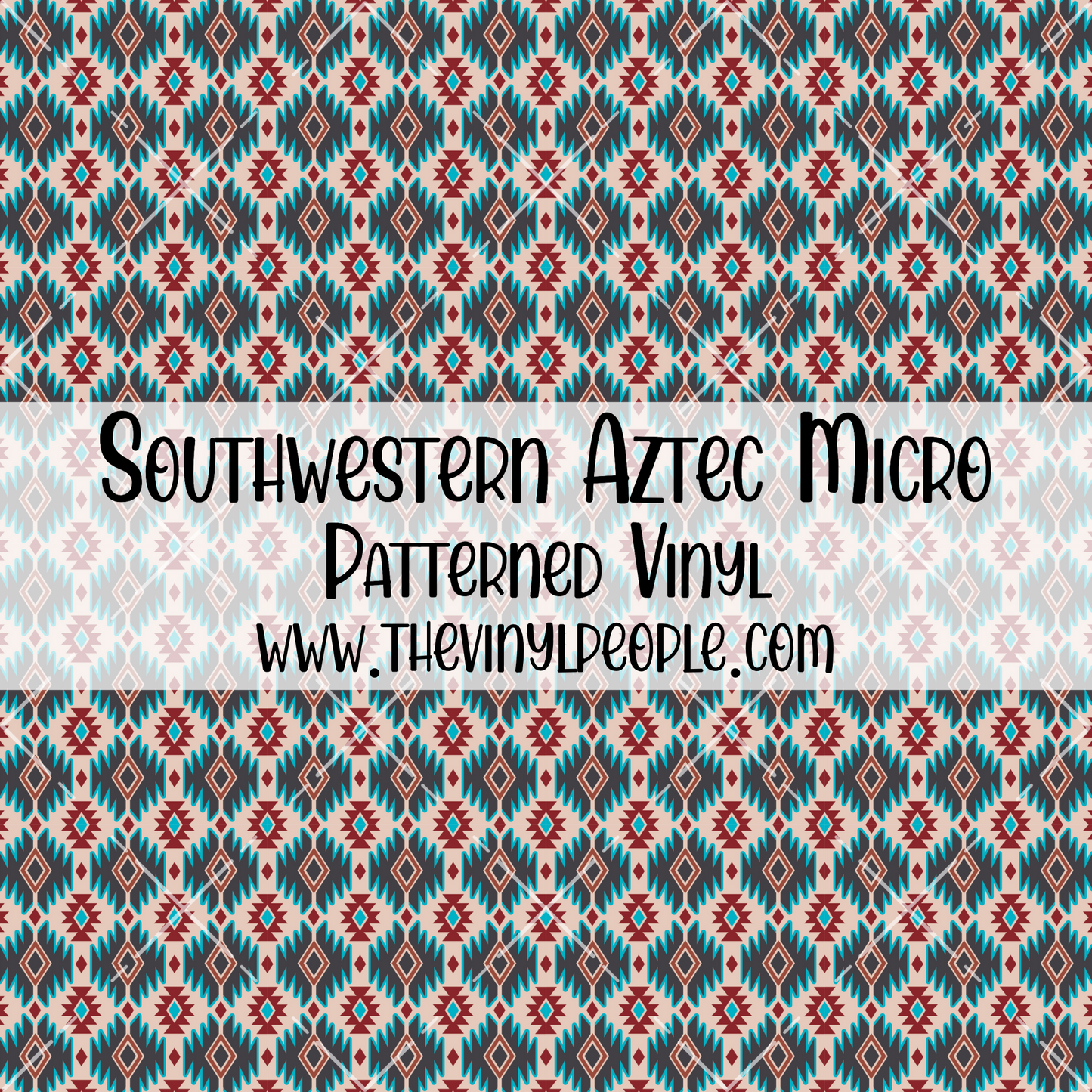 Southwestern Aztec Patterned Vinyl