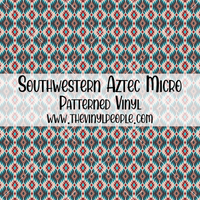Southwestern Aztec Patterned Vinyl