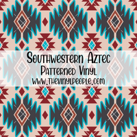 Southwestern Aztec Patterned Vinyl