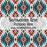 Southwestern Aztec Patterned Vinyl