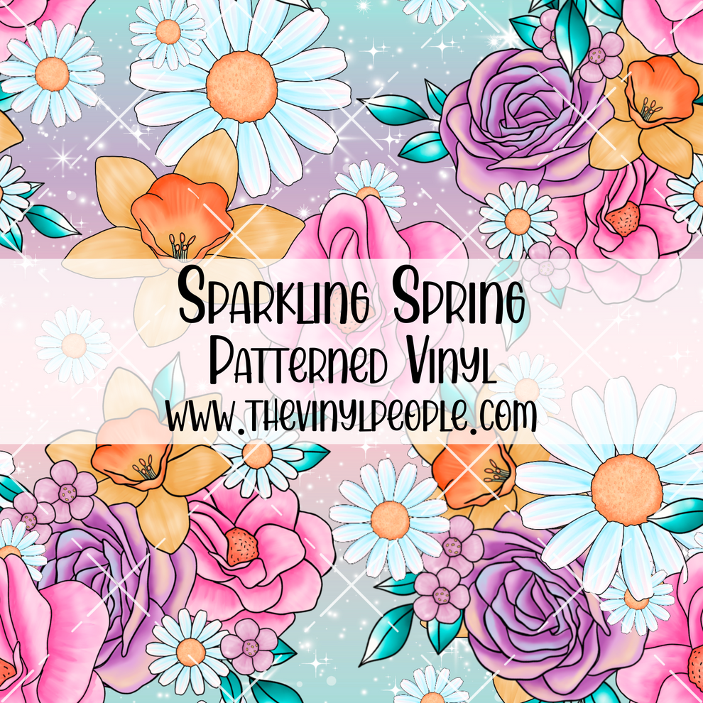 Sparkling Spring Patterned Vinyl – TheVinylPeople