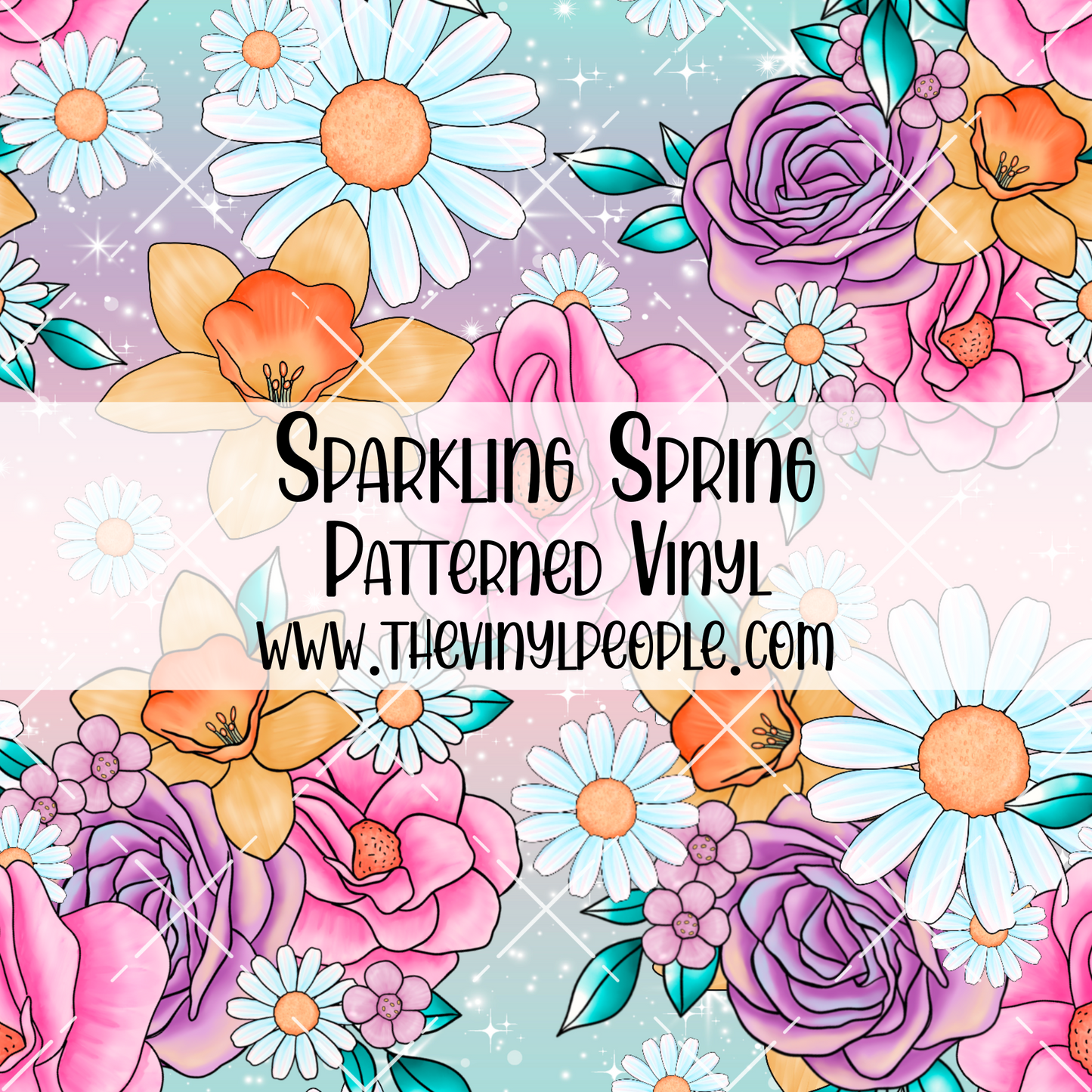 Sparkling Spring Patterned Vinyl