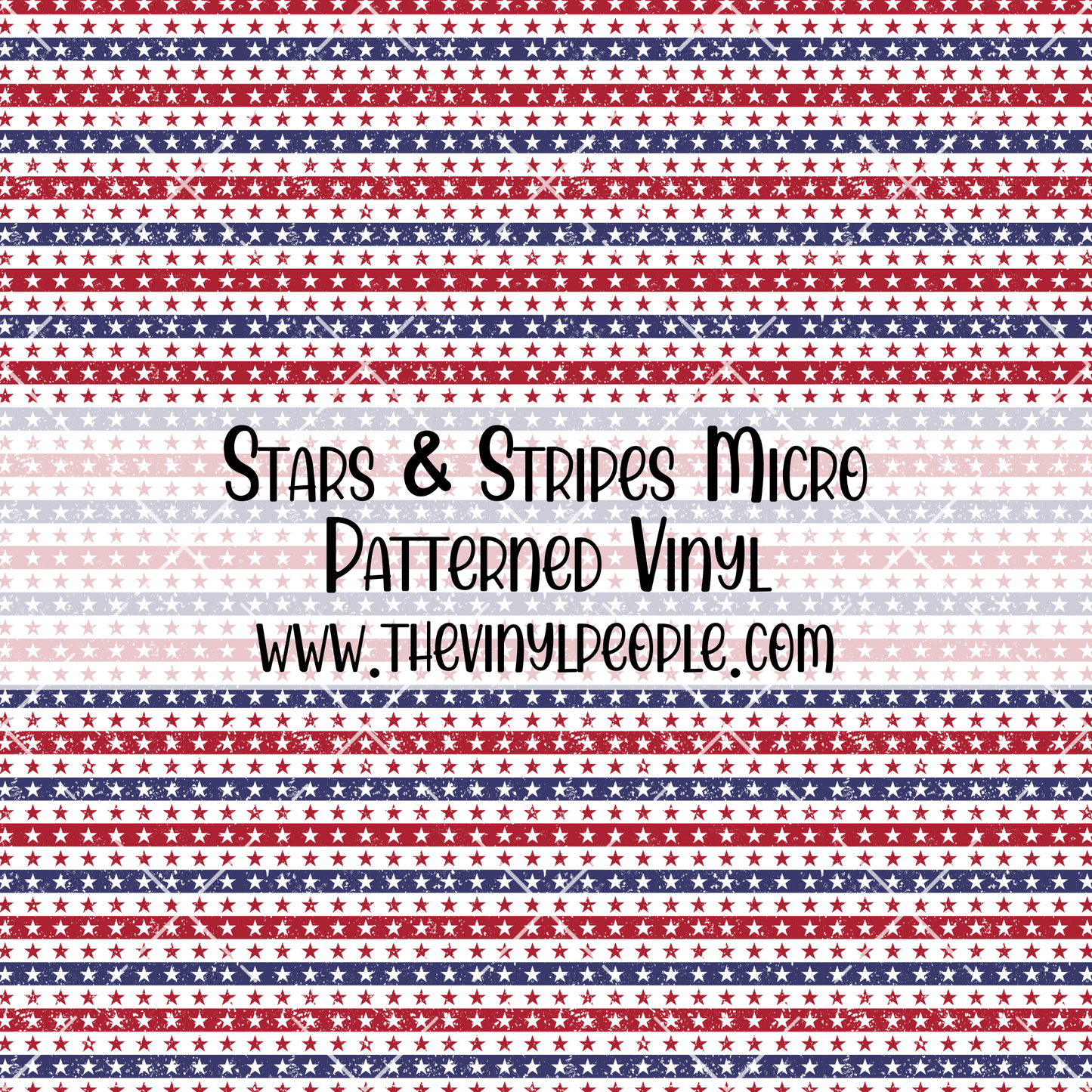 Stars & Stripes Patterned Vinyl
