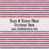 Stars & Stripes Patterned Vinyl