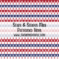 Stars & Stripes Patterned Vinyl