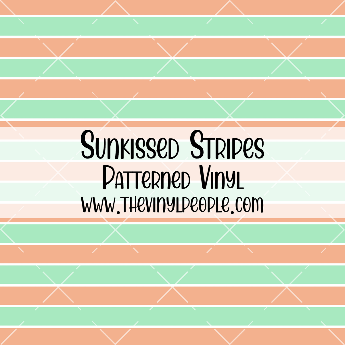Striped Pattern Vinyl Sunkissed Stripes Patterned Vinyl – TheVinylPeople