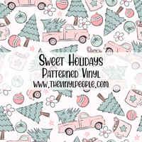 Sweet Holidays Patterned Vinyl