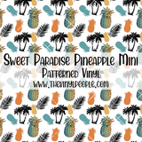 Sweet Paradise Pineapple Patterned Vinyl